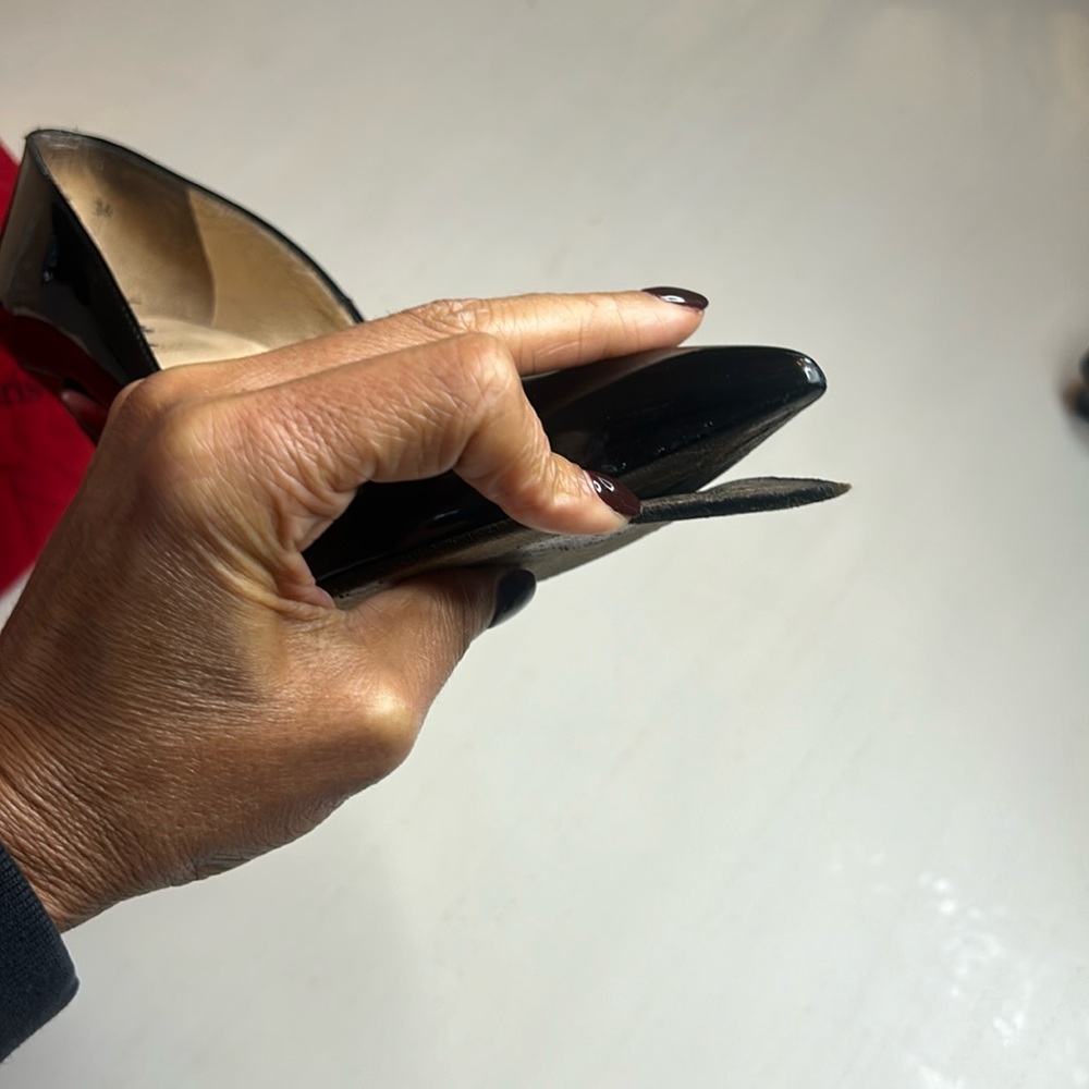 COPY - Christian Louboutin Black Patent 4.7inches [120mm]👠 - Picture 8 of 10
